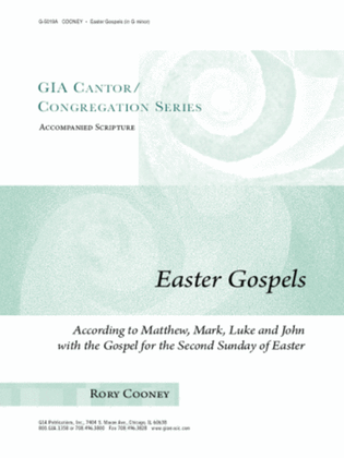 Easter Gospels - F minor edition