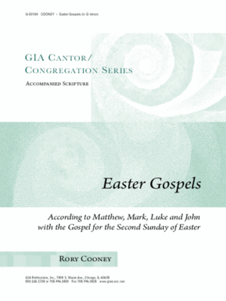 Easter Gospels - F minor edition