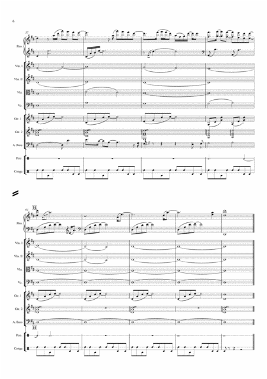 The Heart Of Worship (when The Music Fades) Large Ensemble scores gallery preview page 6