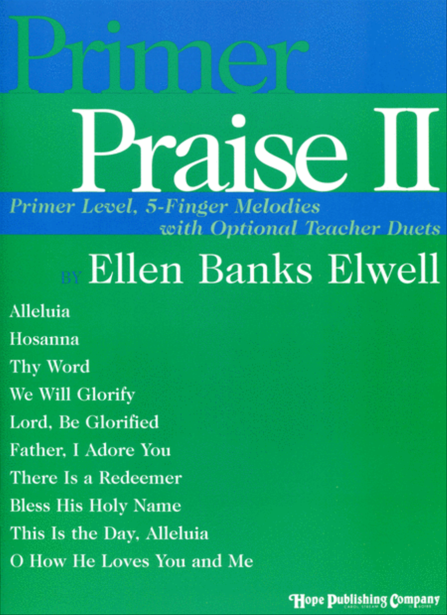 Primer Praise II Primer Praise II Piano Solo scores gallery preview page 1