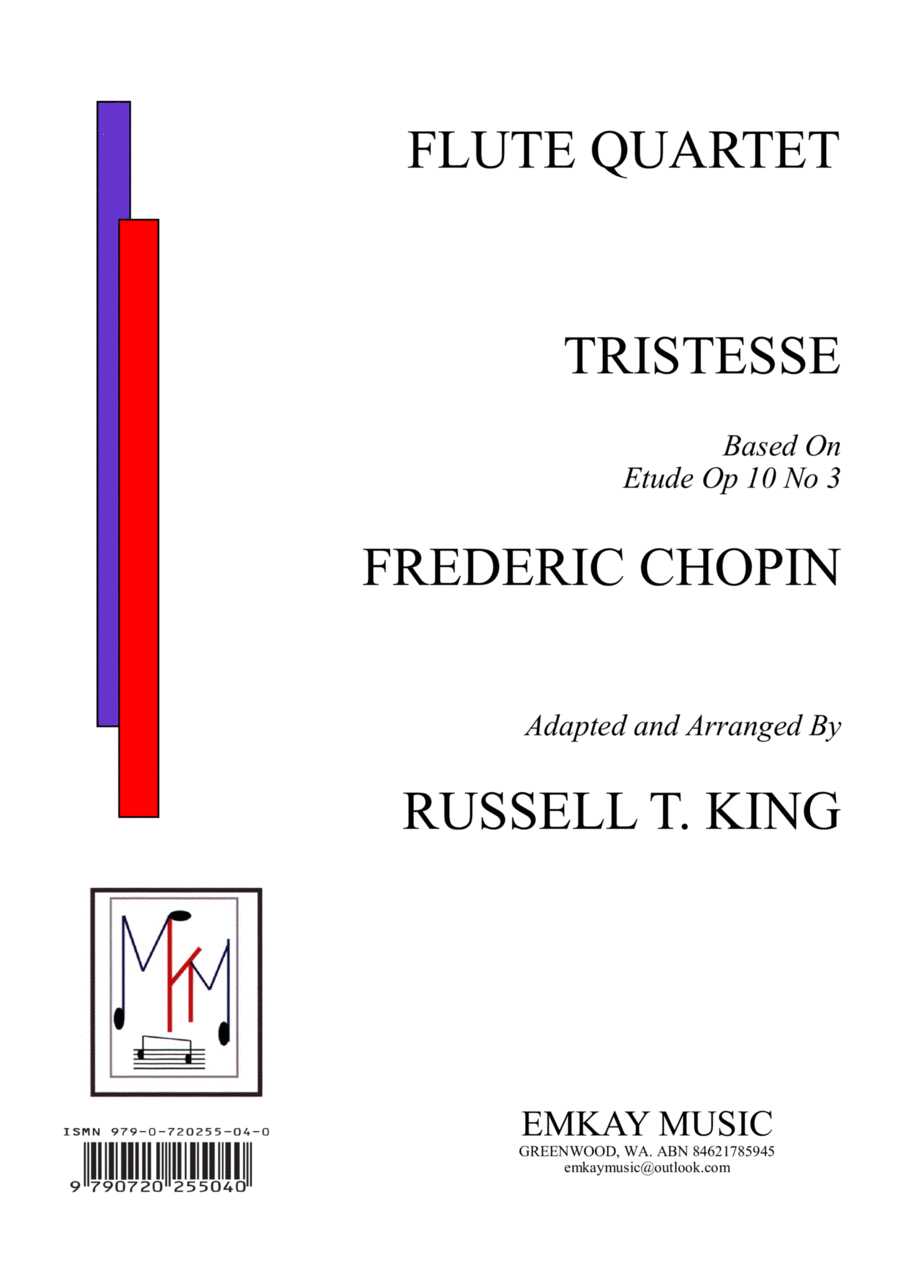 TRISTESSE – FLUTE QUARTET