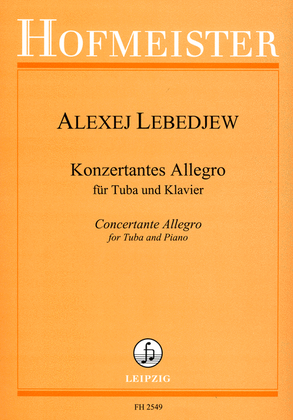 Book cover for Konzertantes Allegro
