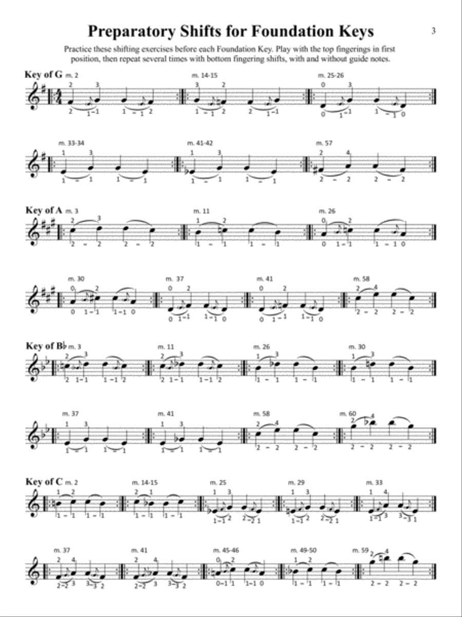 Scales for Young Violinists Violin Solo scores gallery preview page 3