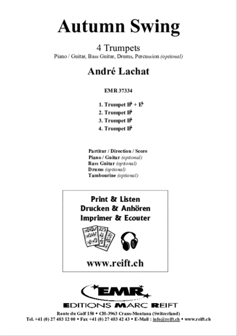 Autumn Swing Autumn Swing Trumpet scores gallery preview page 2