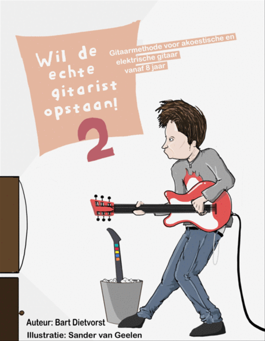 Wil De Echte Gitarist Opstaan! (deel 2) Electric Guitar scores gallery preview page 1