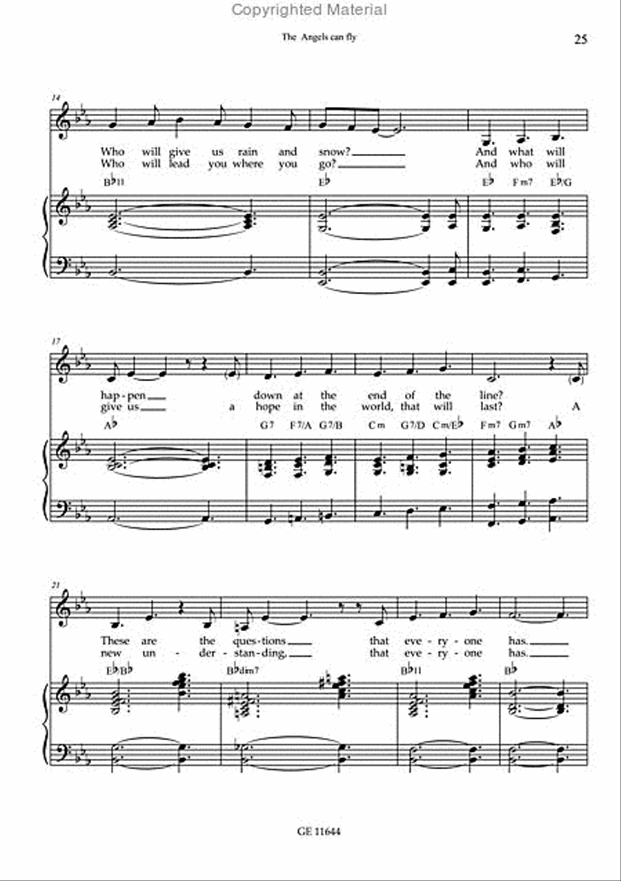 Yes, I'm coming home 4-Part scores gallery preview page 7