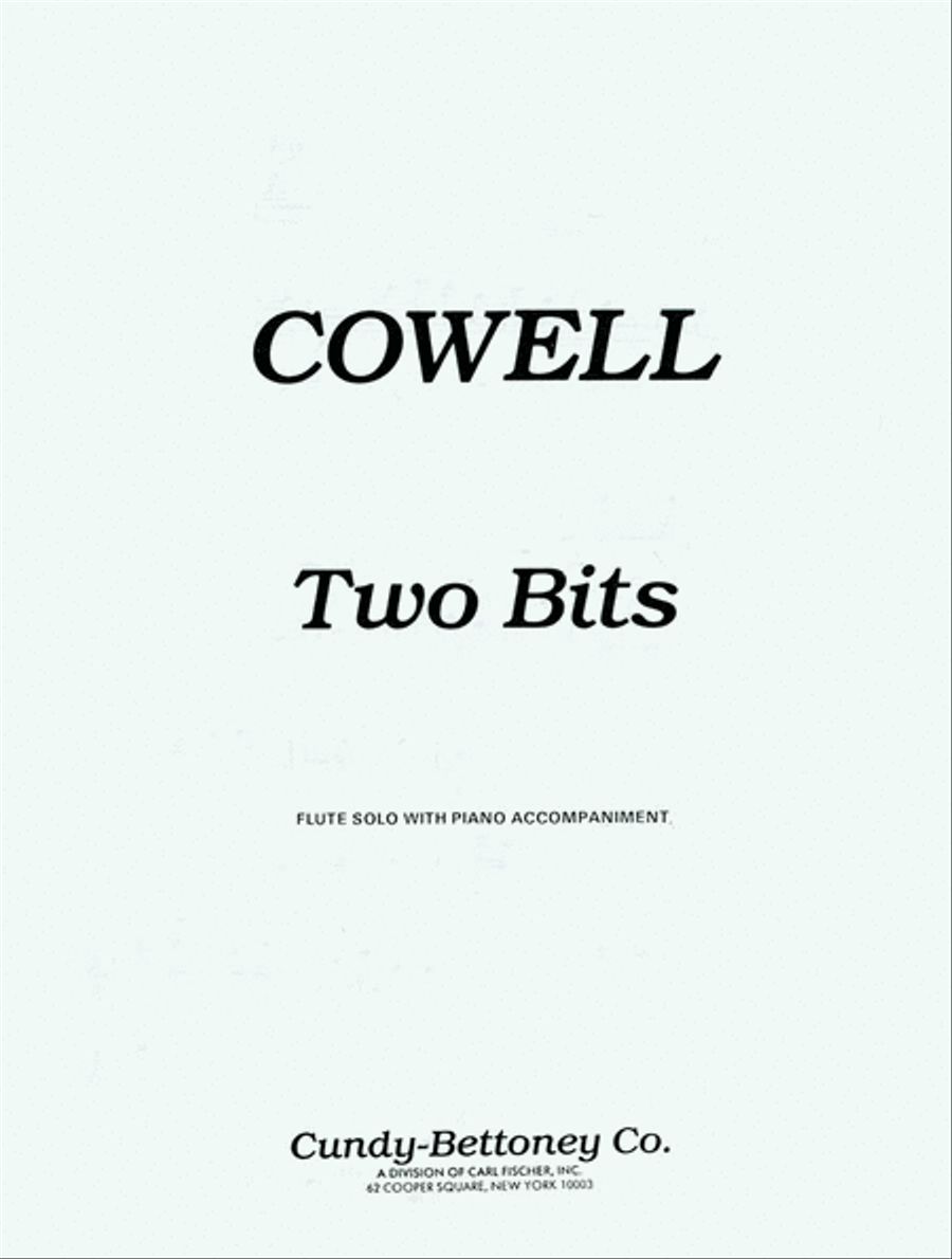 Two Bits Flute Solo scores gallery preview page 1