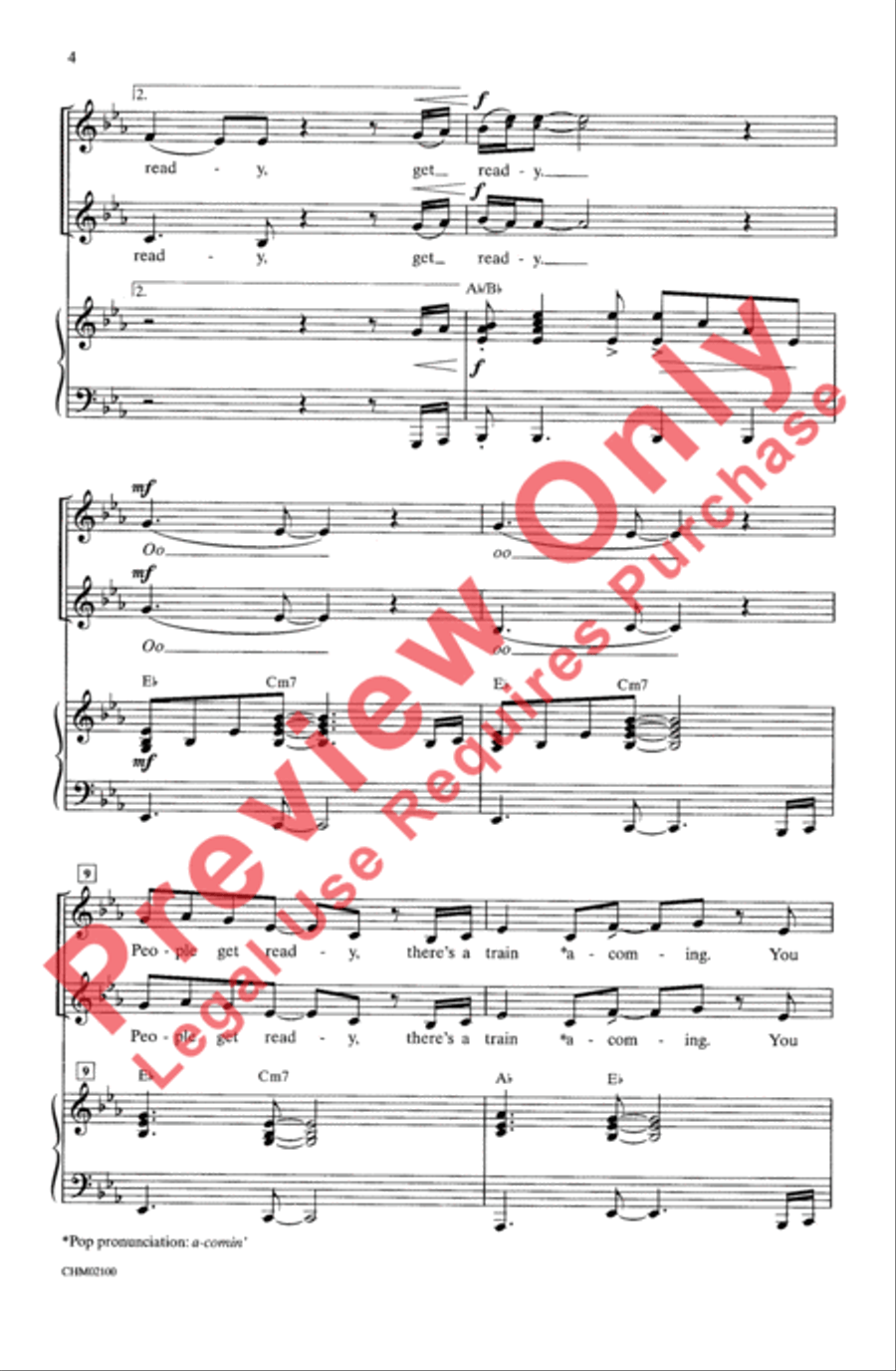 People Get Ready People Get Ready 2-Part scores gallery preview page 3