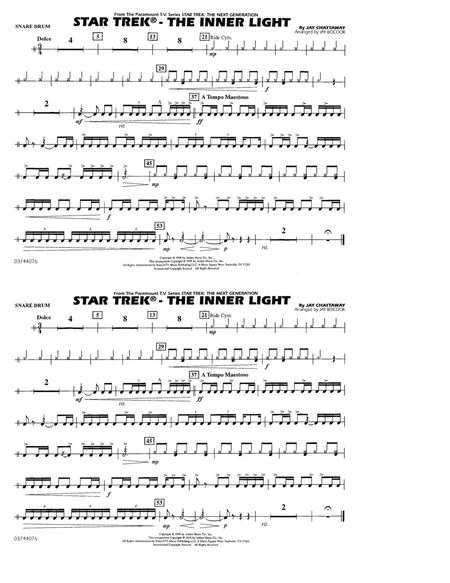 Star Trek - The Inner Light - Snare Drum