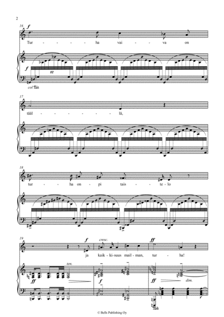 Ikavyys, Op. 37 No. 2 (A minor)