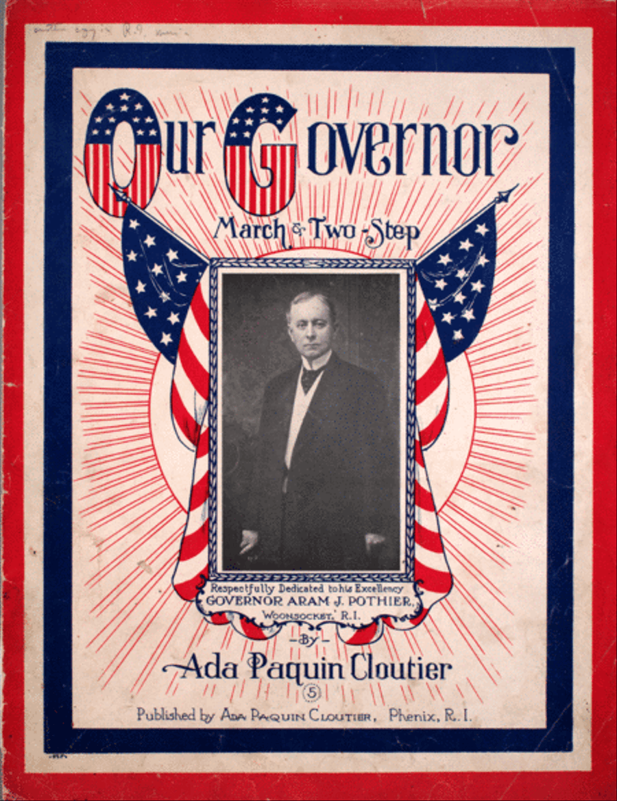 Our Governor. March & Two-Step Piano Solo scores gallery preview page 1