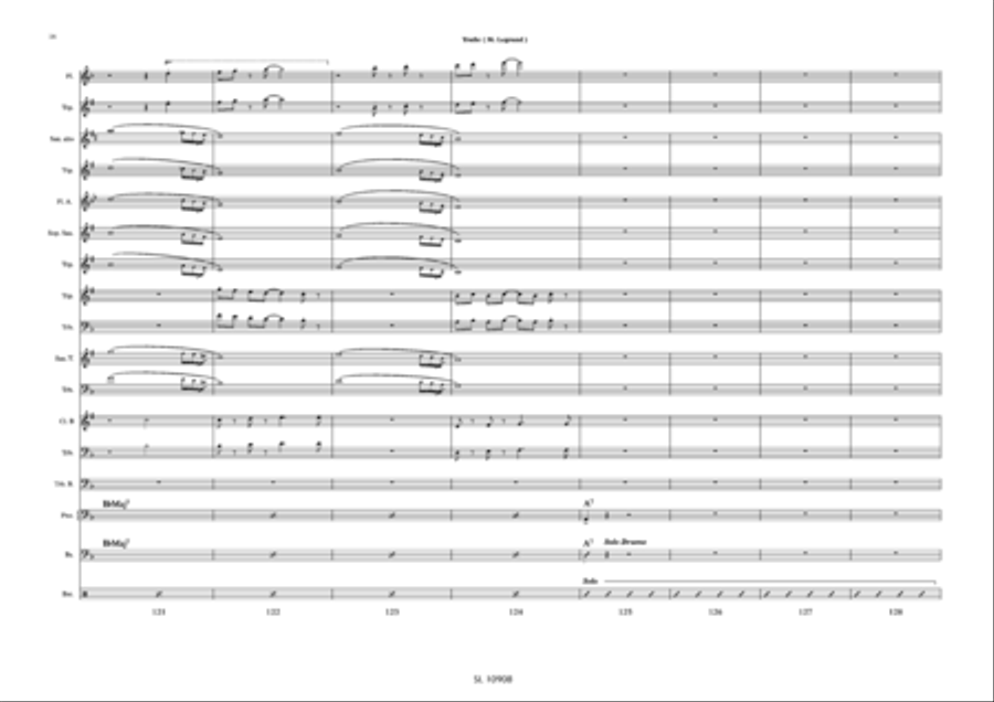 Trafic Jazz Ensemble scores gallery preview page 17