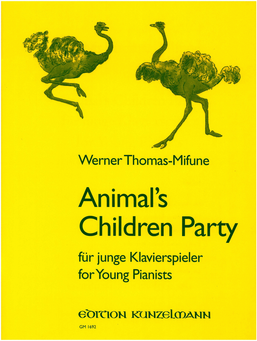 Animal's children party Piano Solo scores gallery preview page 1