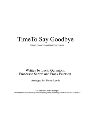 Time To Say Goodbye