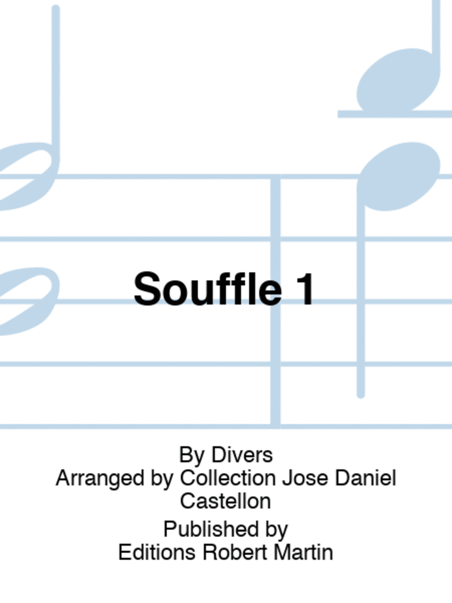 Souffle 1 Piano Accompaniment scores gallery preview page 1