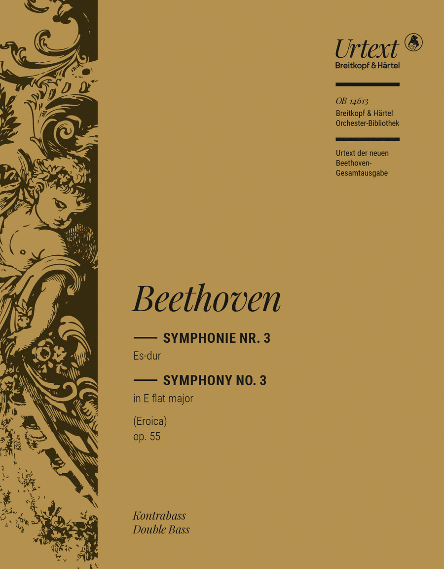 Symphony No. 3 in E flat major Op. 55 Orchestra scores gallery preview page 1