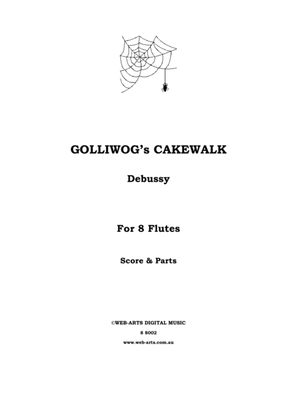 GOLLIWOG's CAKEWALK for 8 flutes - DEBUSSY
