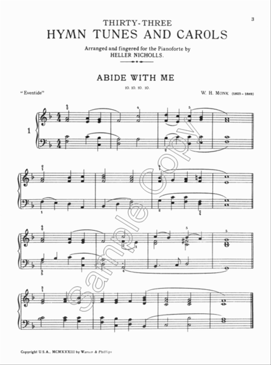 Hymns and Carols Hymns and Carols Piano Solo scores gallery preview page 2