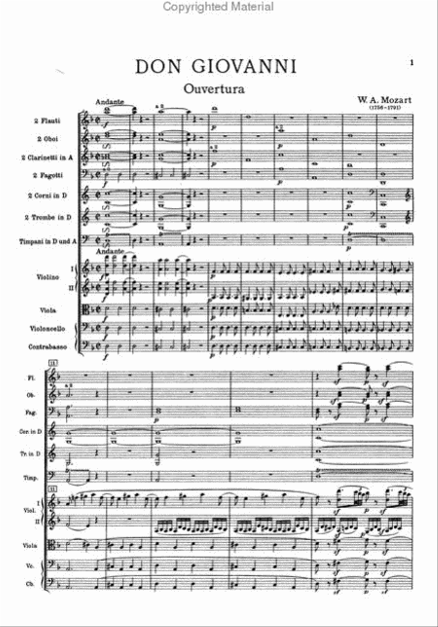 Don Giovanni Voice scores gallery preview page 2