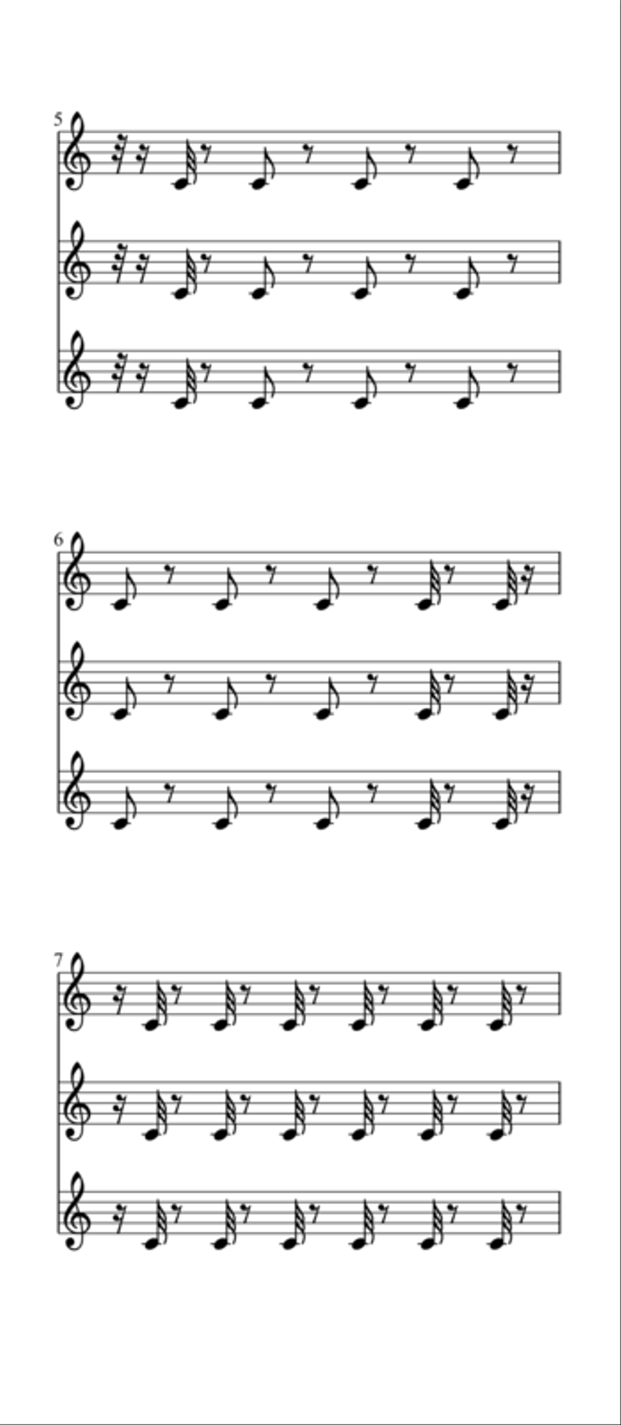 Morse Charang : 003175 Small Ensemble scores gallery preview page 6