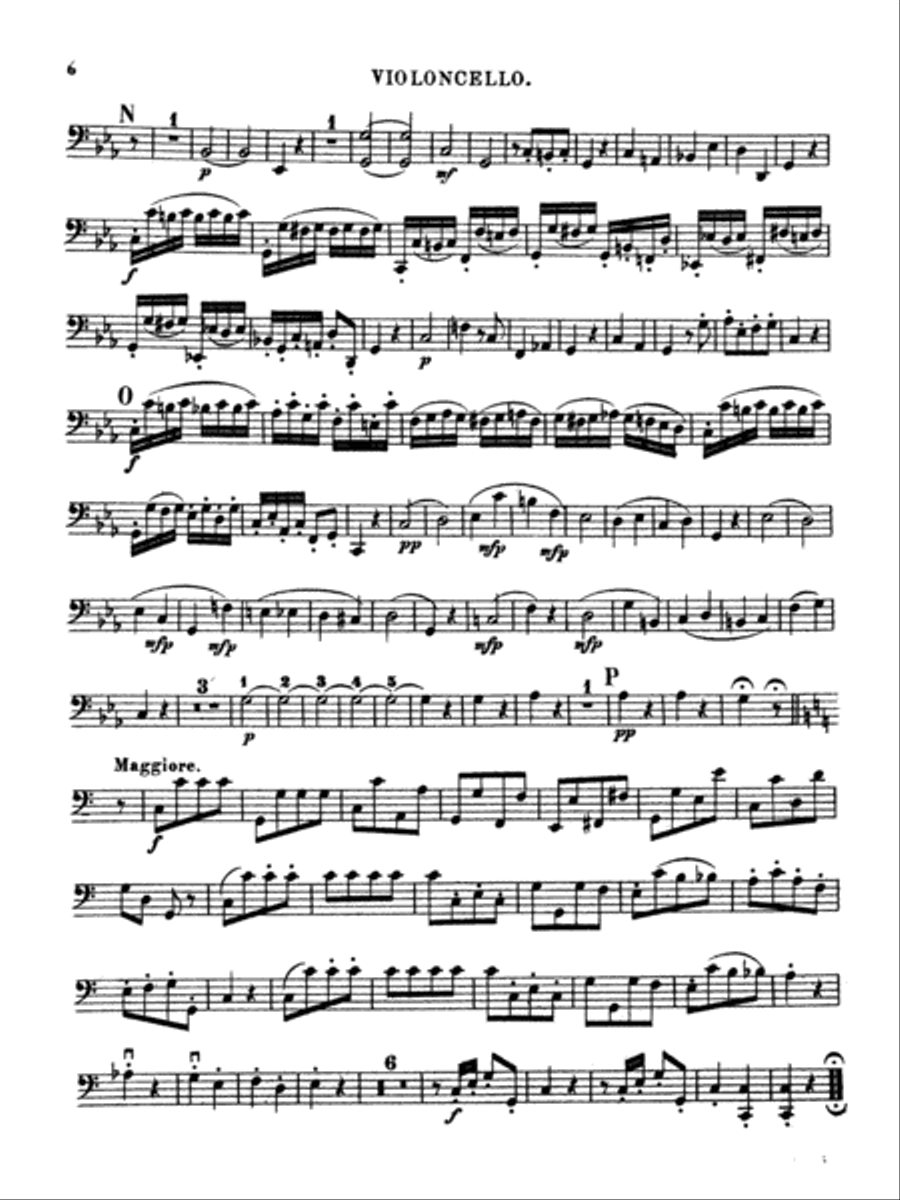 String Quintets, K. 406, 515, 516, 593, 614: Cello String Quintet scores gallery preview page 6