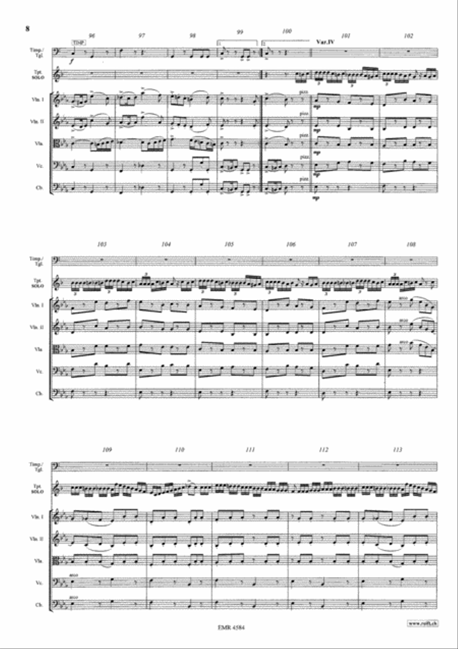 The Carnival Of Venice String Orchestra scores gallery preview page 8