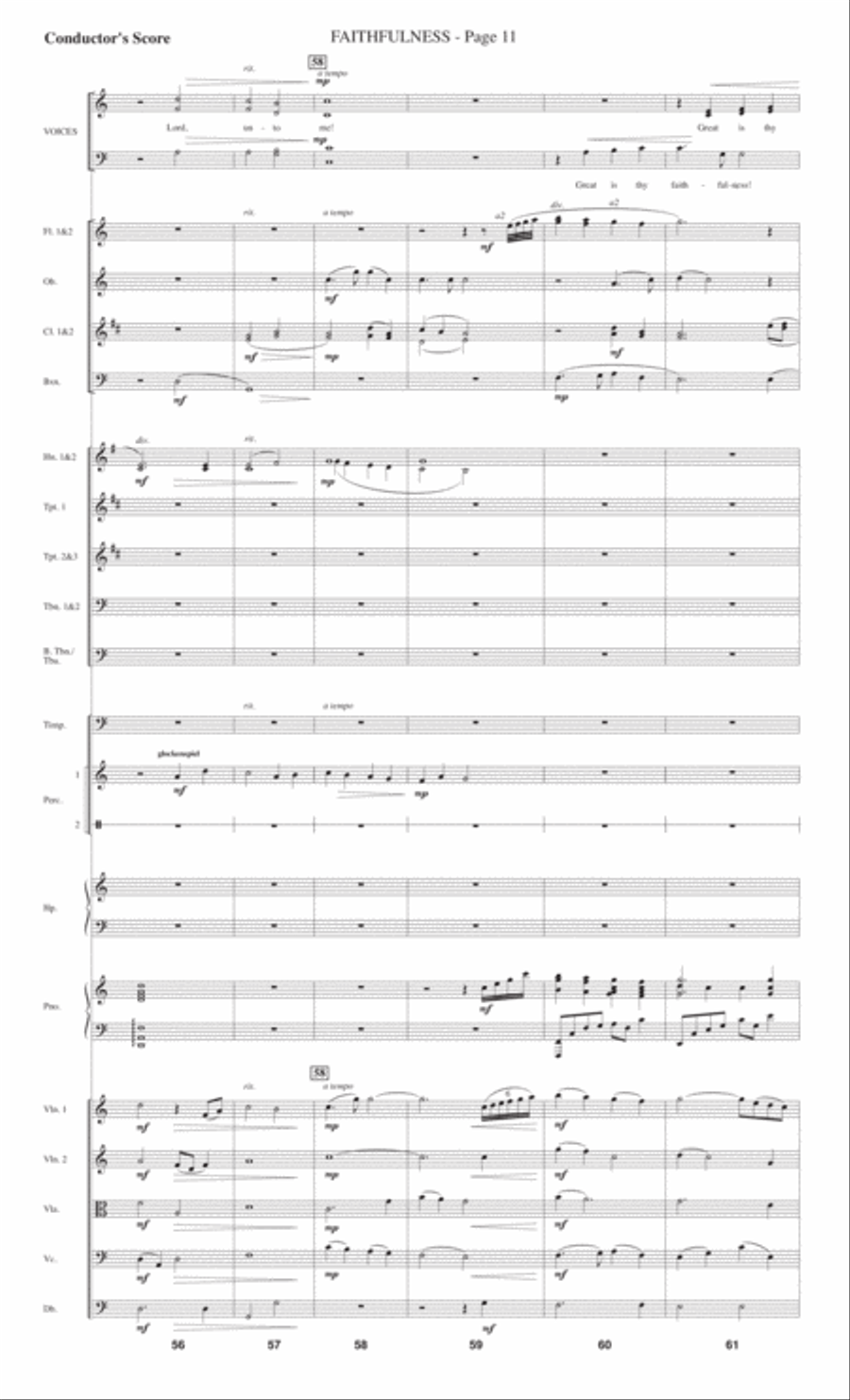Faithfulness Faithfulness 4-Part scores gallery preview page 13