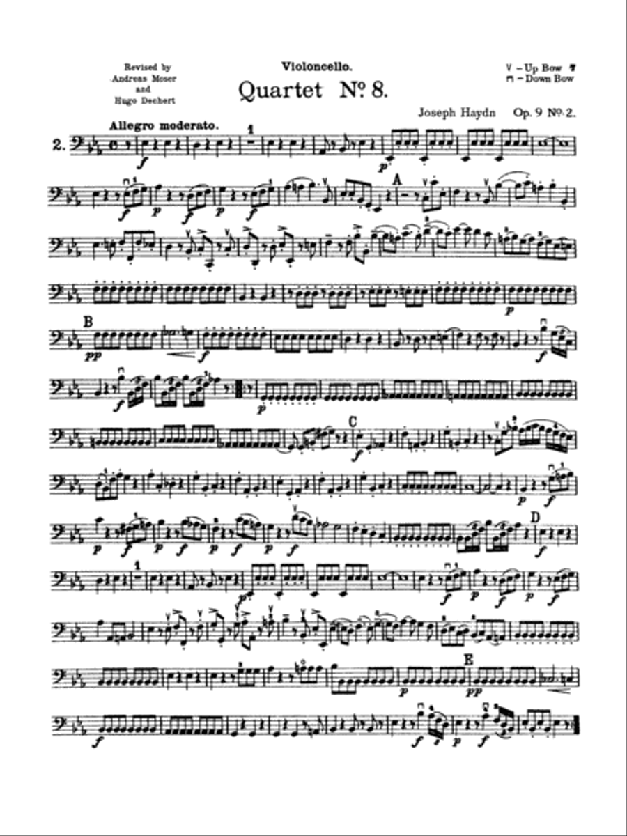 Thirty Celebrated String Quartets, Volume 1 String Quartet scores gallery preview page 12