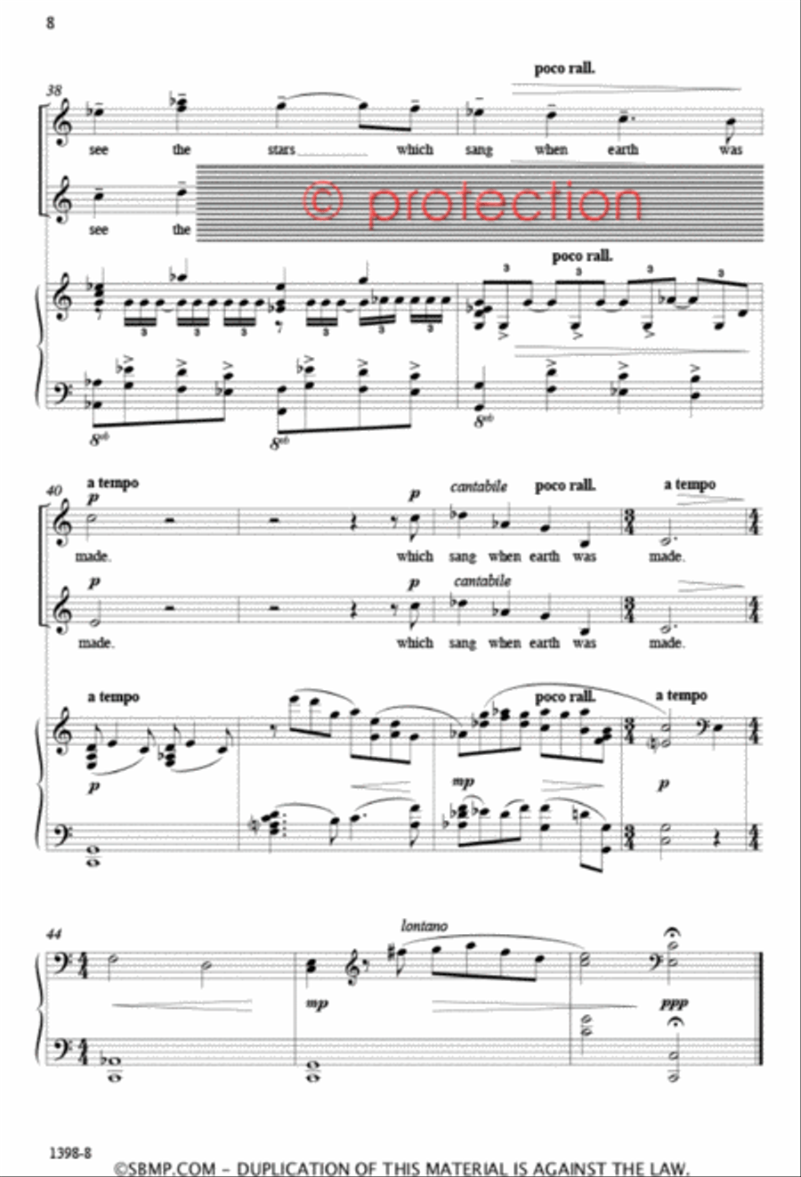 Stars - Two-part Octavo 2-Part scores gallery preview page 7