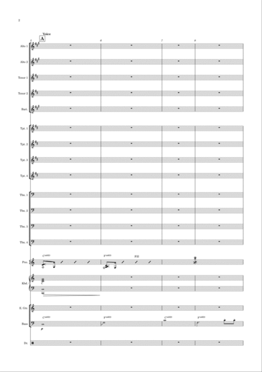 The Wind Beneath My Wings Alto Saxophone scores gallery preview page 2