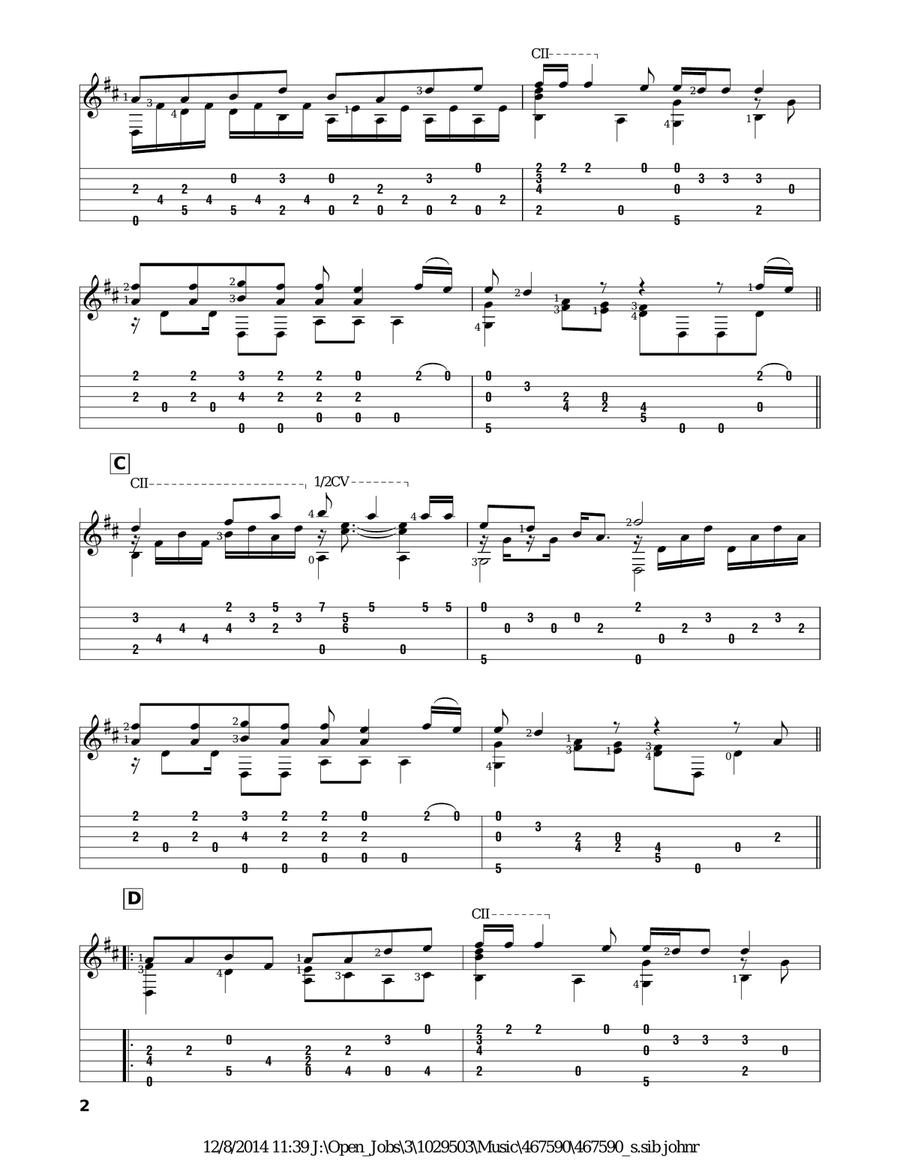 Let It Be Acoustic Guitar scores gallery preview page 2