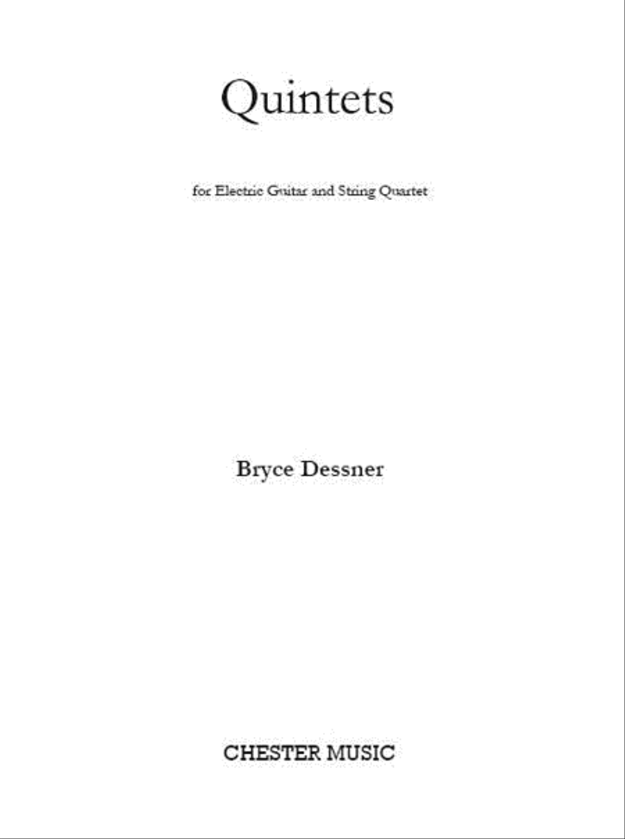 Quintets Cello - Sheet Music