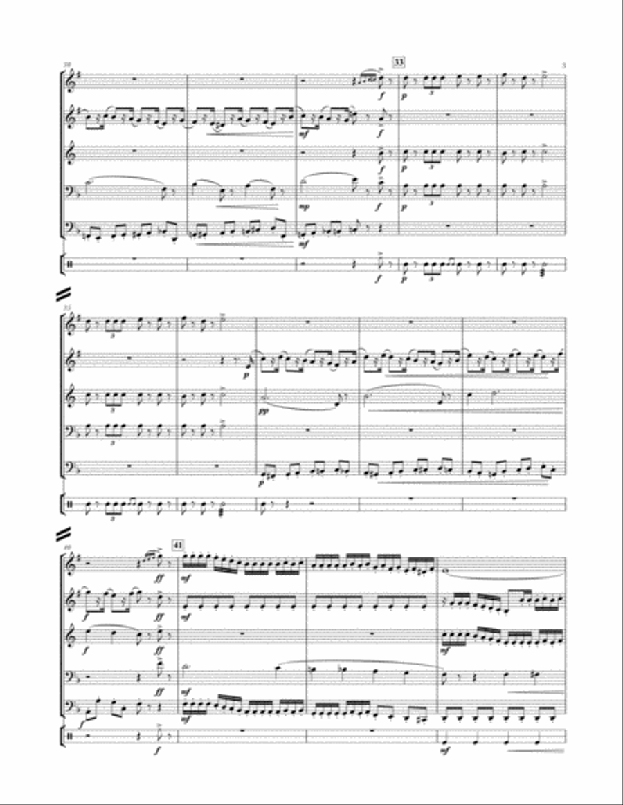 Suite from the Nutcracker for Brass Quintet image number null