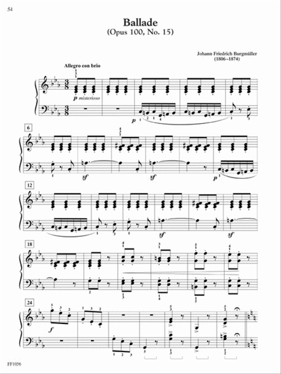 Piano Literature – Book 3: Revised Edition Piano Method scores gallery preview page 6