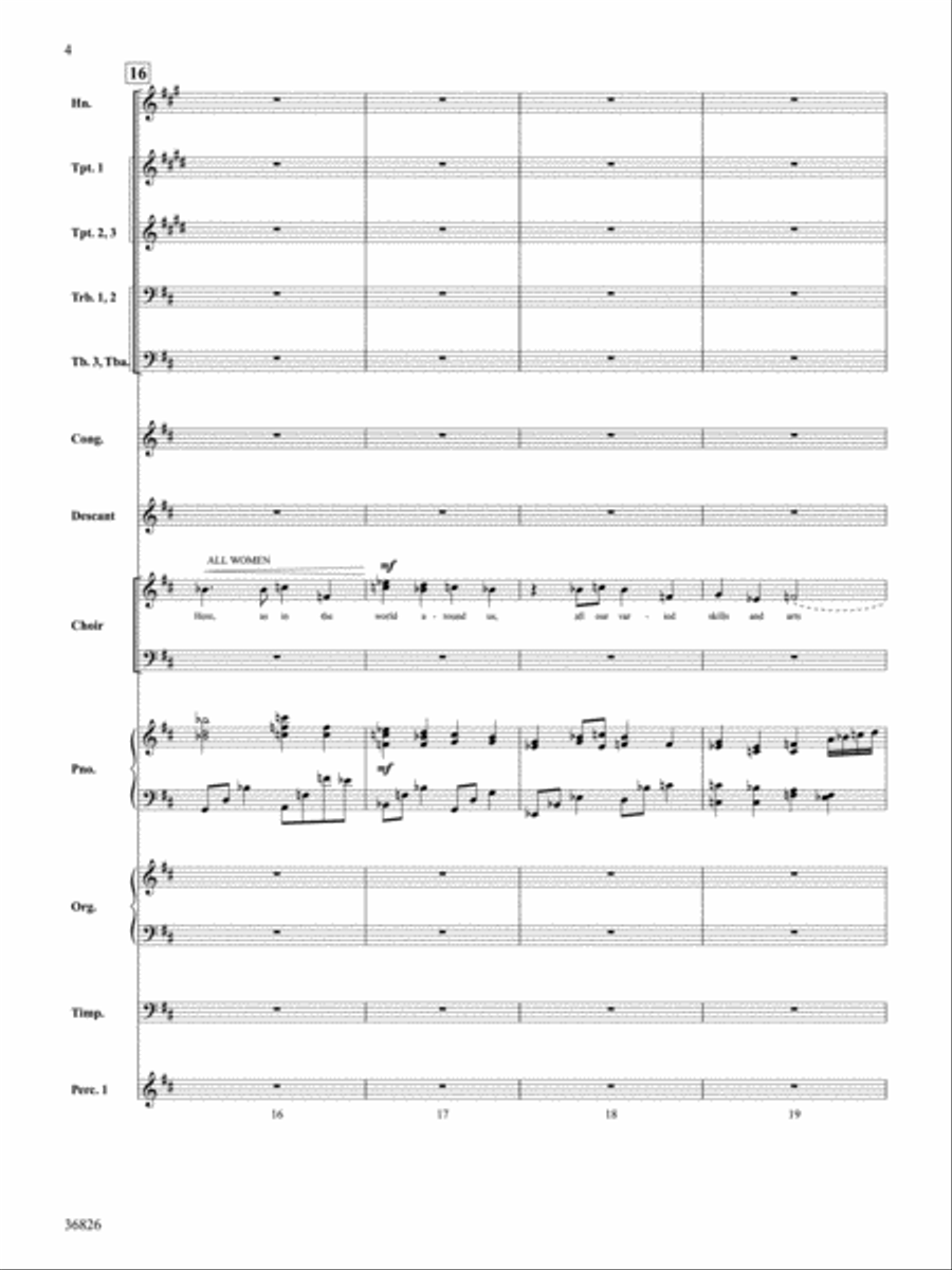 God Is Here God Is Here Choir scores gallery preview page 5