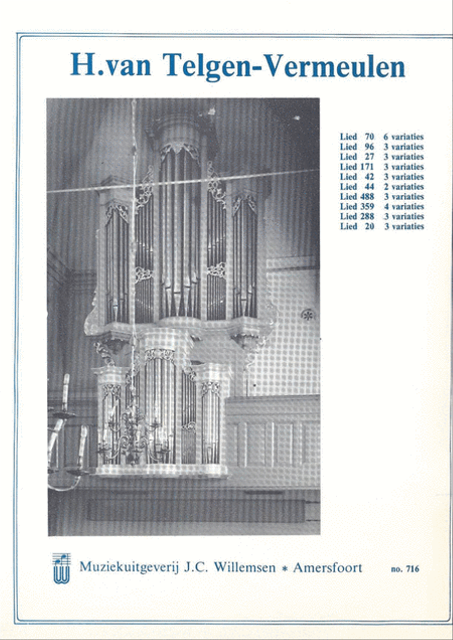 Lied 70 96 27 171 42 44 488 359 288 20 Organ scores gallery preview page 1