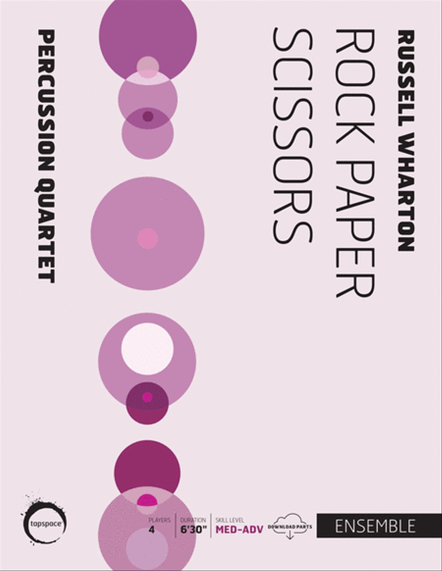 Rock Paper Scissors Rock Paper Scissors Percussion Ensemble scores gallery preview page 1