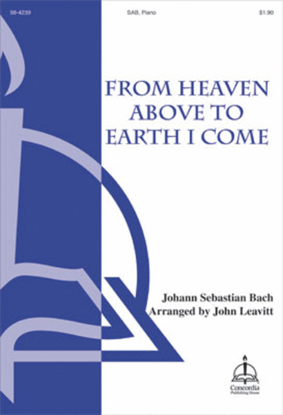 From Heaven Above to Earth I Come (Bach/Leavitt) image number null