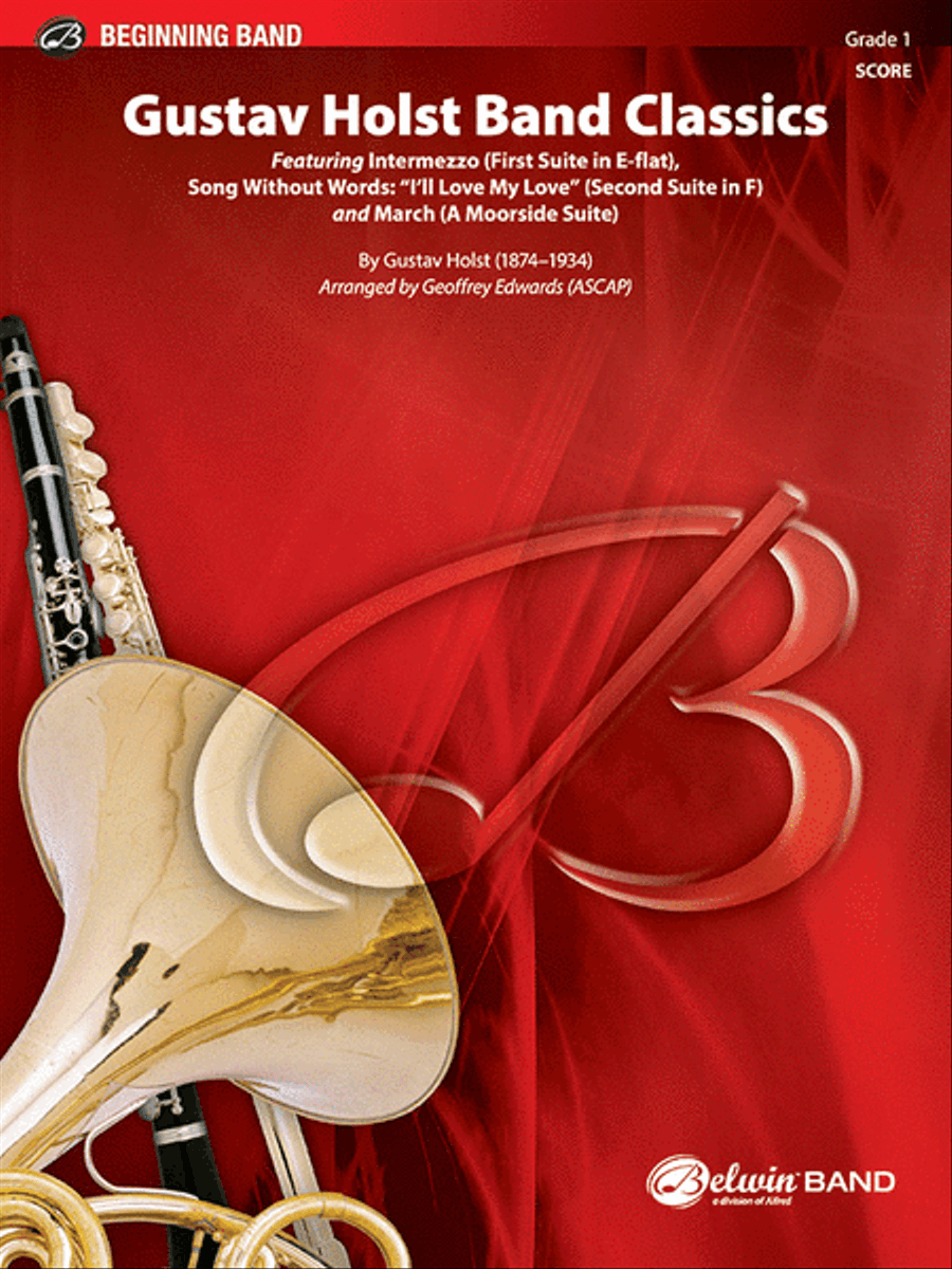 Gustav Holst Band Classics Concert Band scores gallery preview page 1