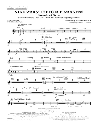 Star Wars: The Force Awakens Soundtrack Suite - Percussion 2