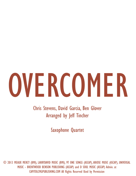 Overcomer image number null