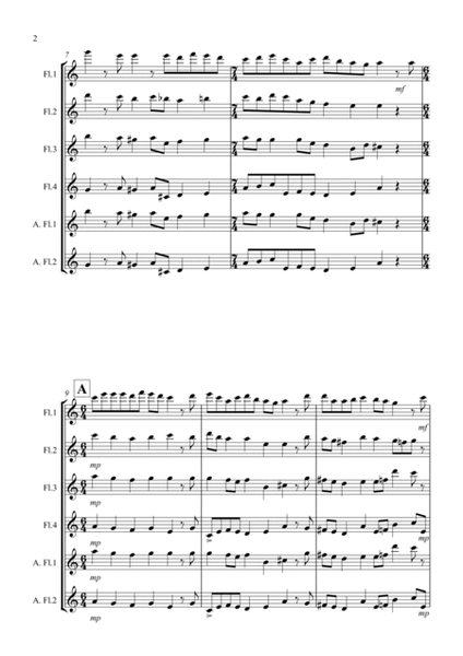 O Come, O Come Emmanuel for Flute Quartet image number null