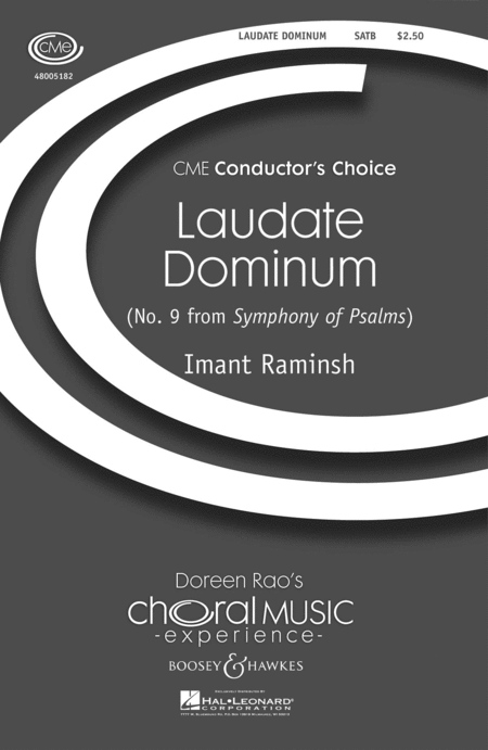 Laudate Dominum (from Symphony Of Psalms) - SATB