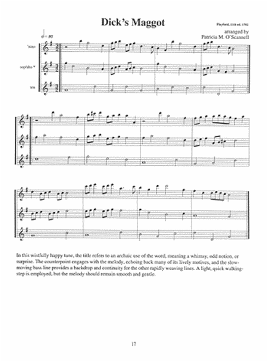 The Complete Scottish & English Country Dance Master for Recorders Recorder scores gallery preview page 2