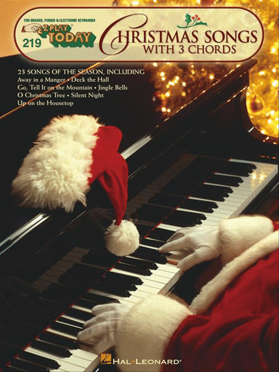 Christmas Songs with 3 Chords Voice scores gallery preview page 2