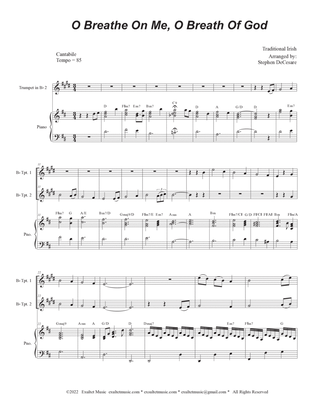 O Breathe On Me, O Breath Of God (Duet for Bb-Trumpet)