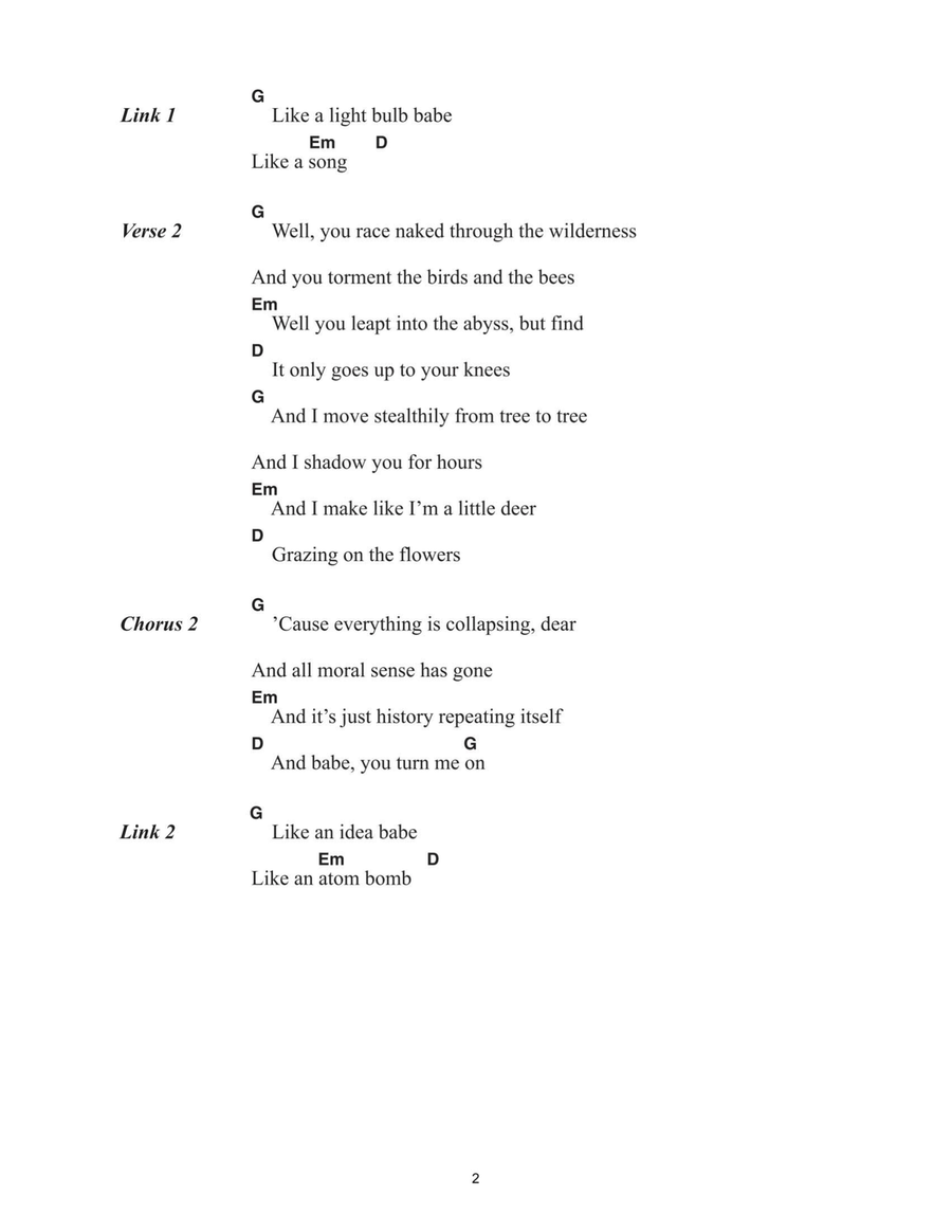 Babe, You Turn Me On Acoustic Guitar scores gallery preview page 2