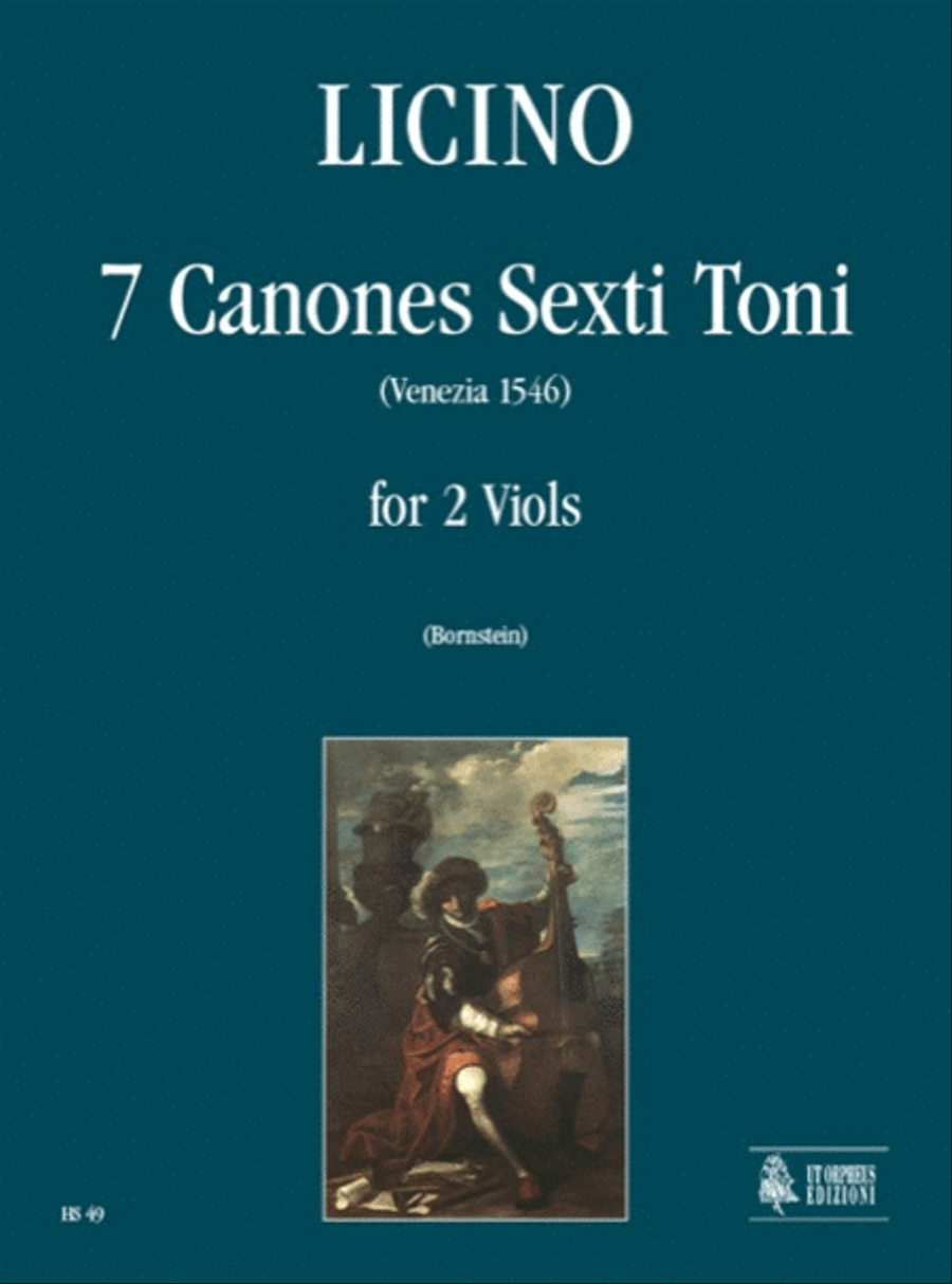 7 Canones Sexti Toni (Venezia 1546) for 2 Viols Viola scores gallery preview page 1