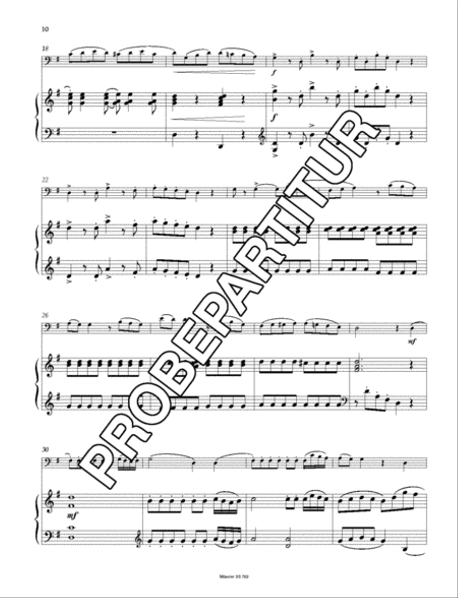 Various Trouts Bassoon scores gallery preview page 11