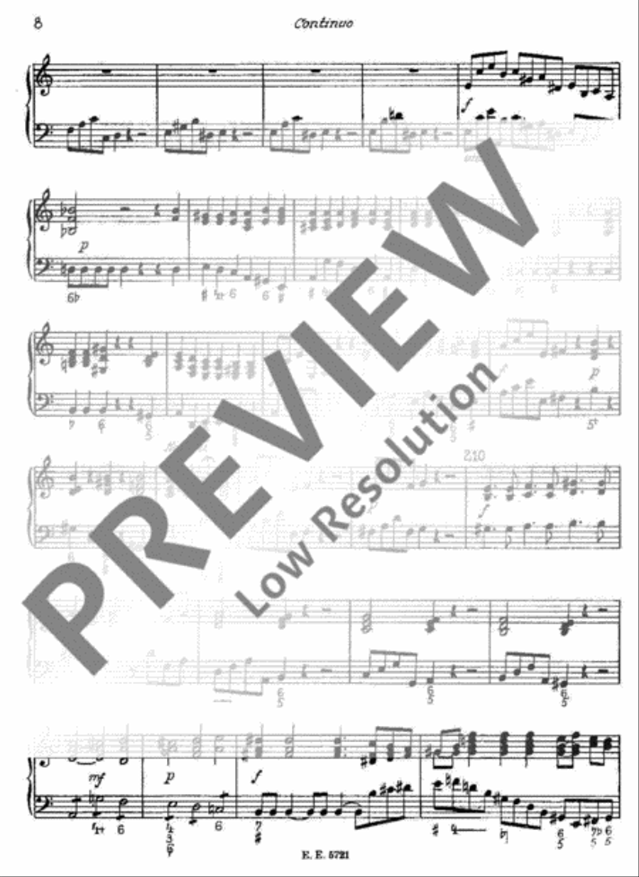 Concerto A minor Piano and Keyboard scores gallery preview page 9